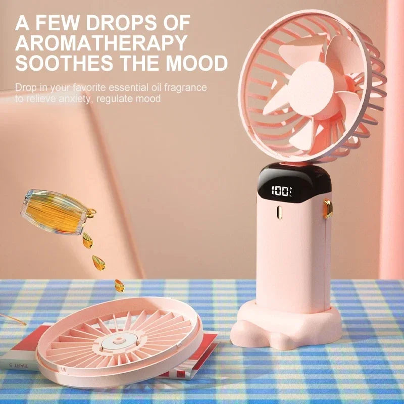 CoolBreeze Portable Foldable Mini Fan