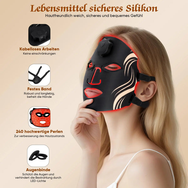 GlowGuard Pro Light Therapy Mask